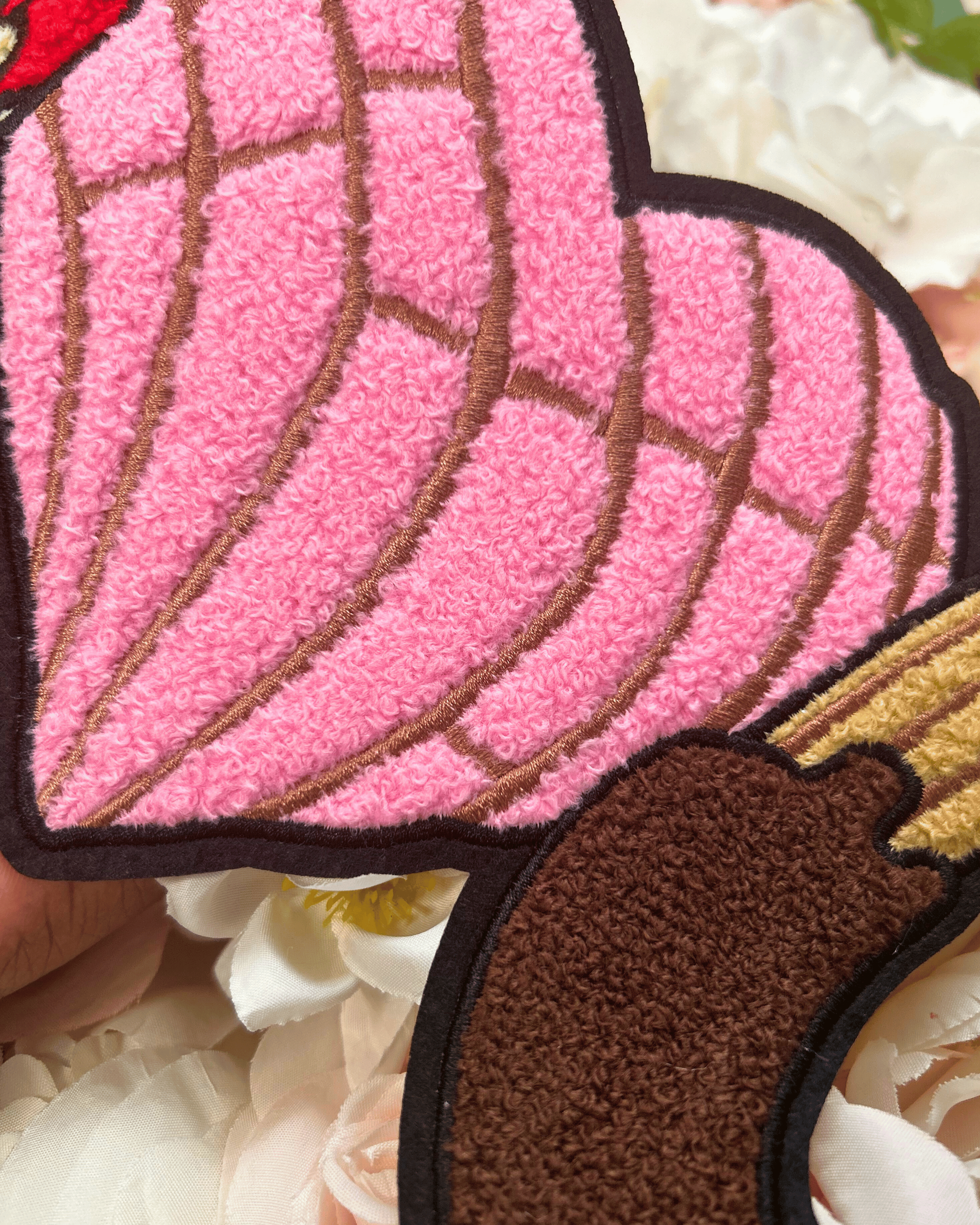 Mexican Sweet Treats Chenille Patch - PATCH ONLY - 10.5" Iron On Applique