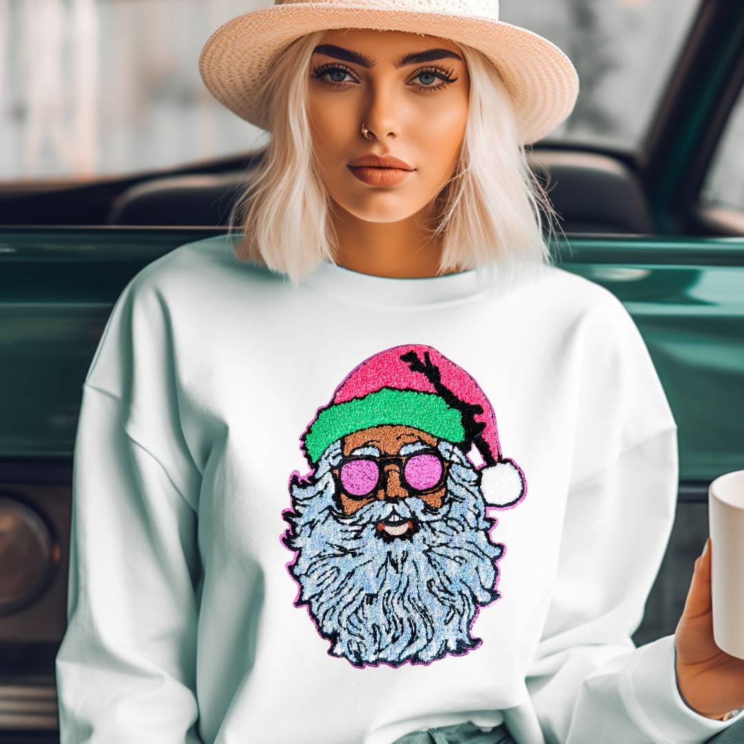 Cool Santa Chenille Patch (RTS) - Malitreend