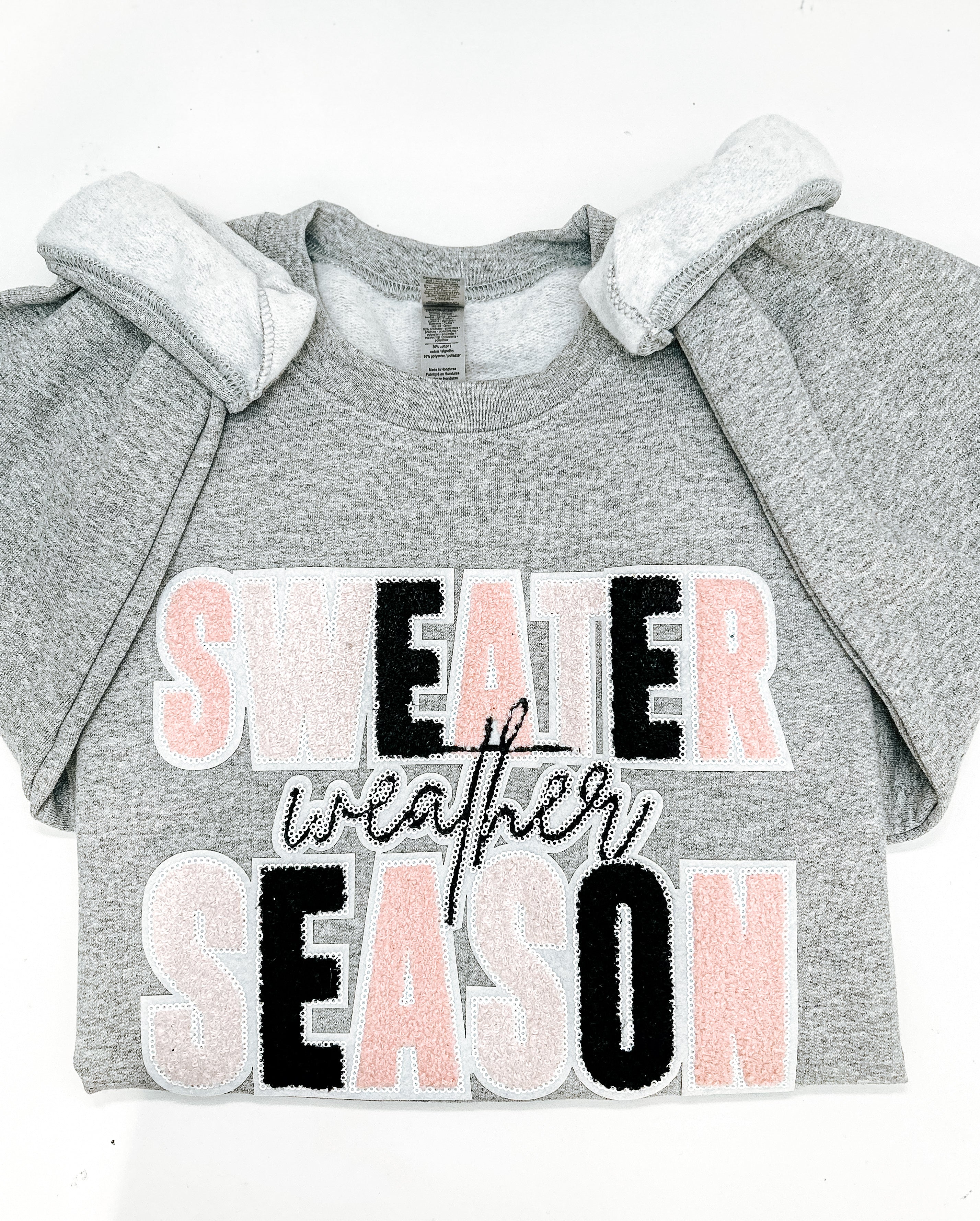 Sweater Weather Season Chenille Patches (RTS)