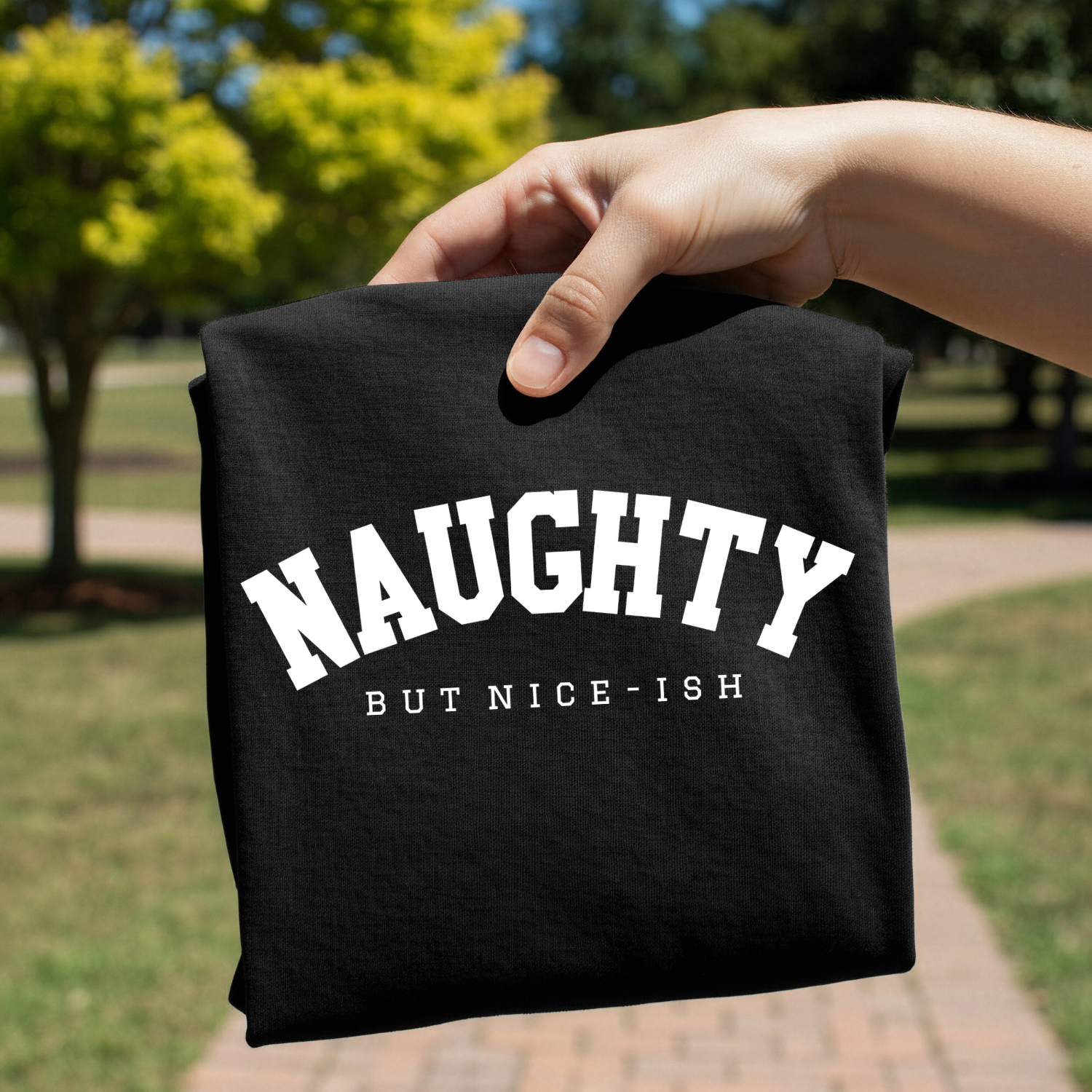 Naughty But Nice-ish screen print transfer sheet