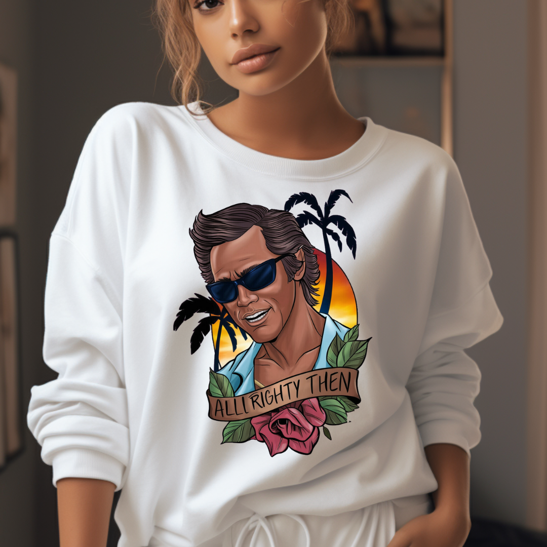 Ace design printed on soft cotton tee and sweatshirt, featuring motivational graphic tee