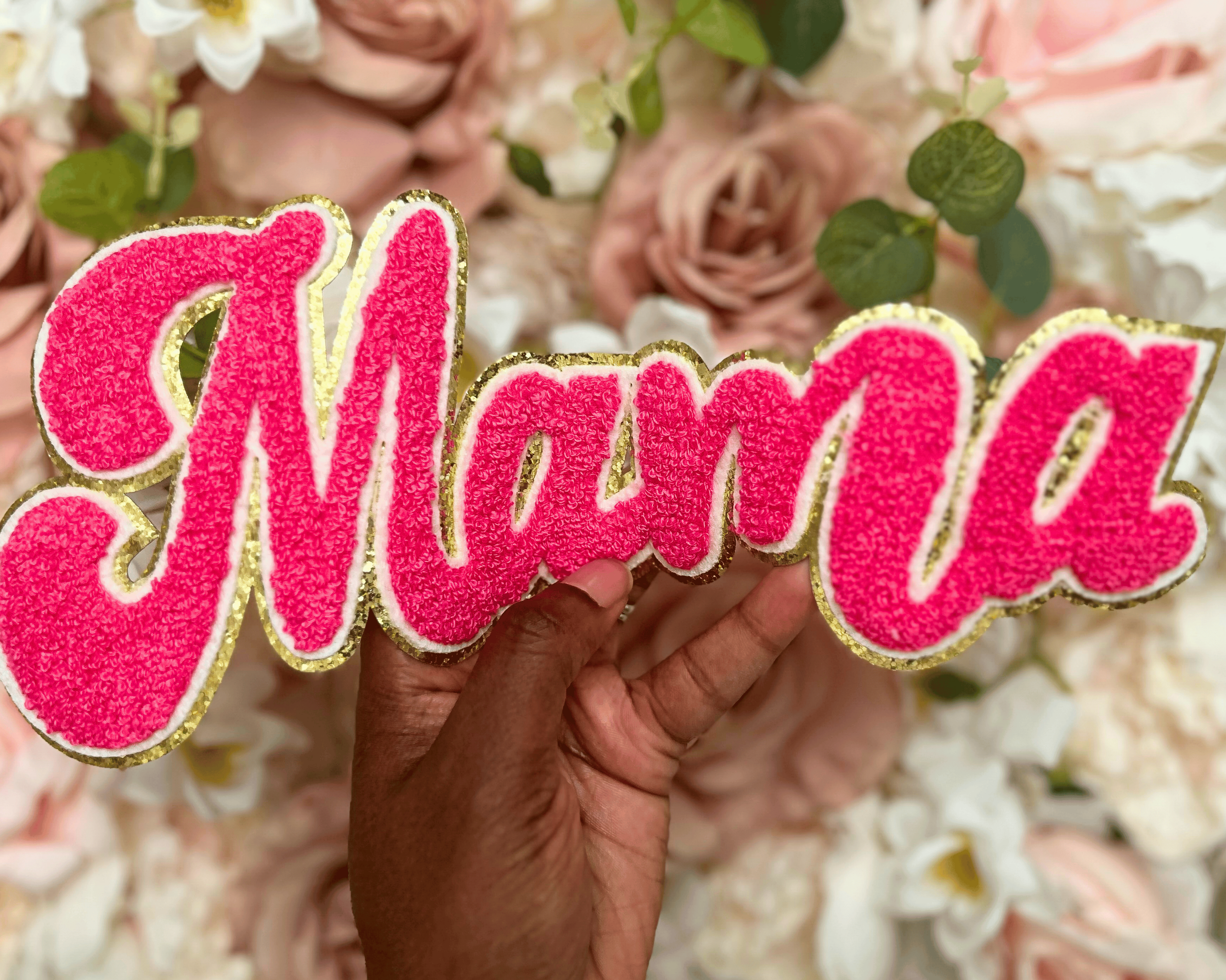 Decorative sign with &