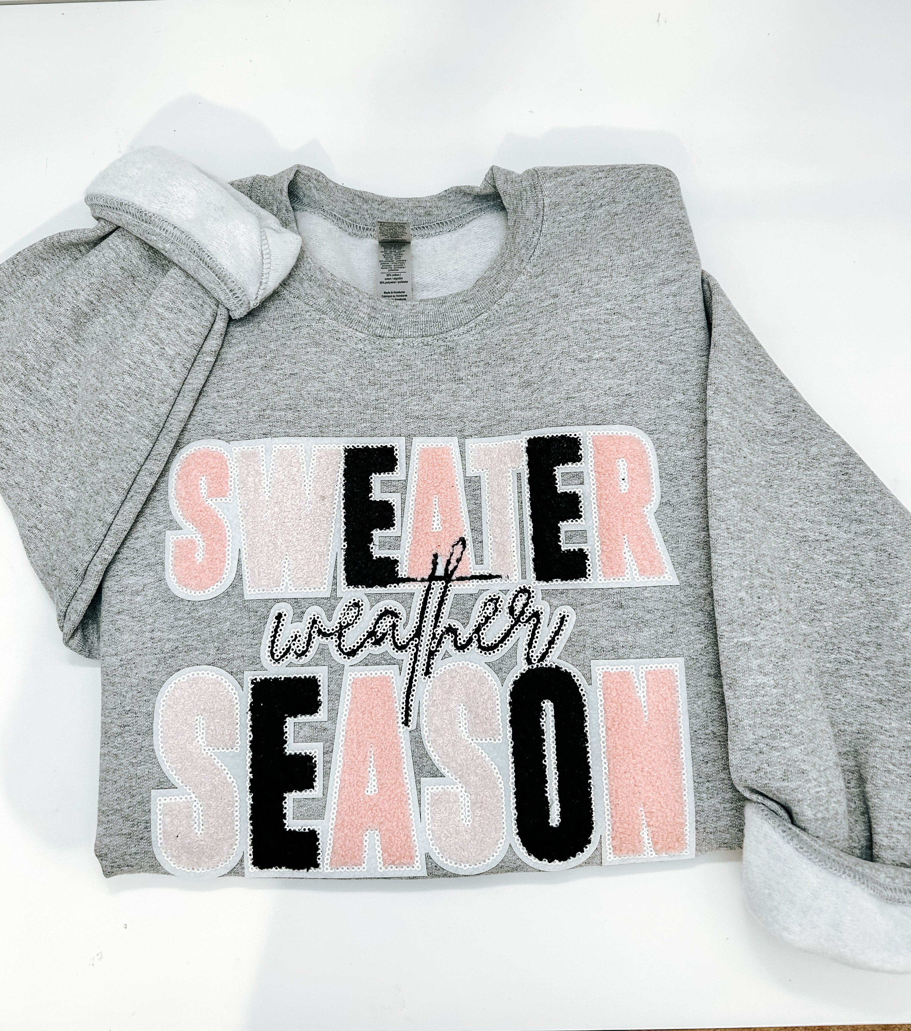 Sweater Weather Season Chenille Patches (RTS)