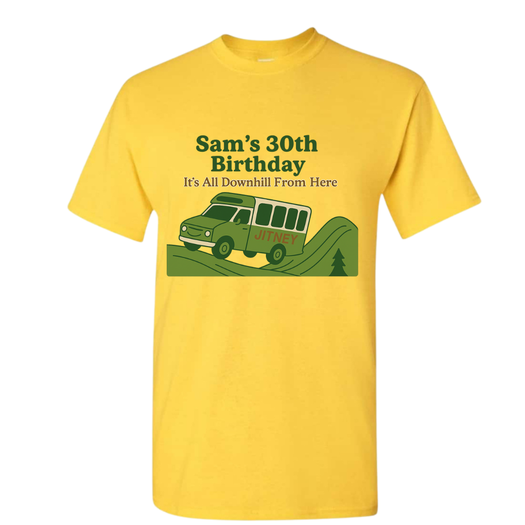 Custom Personalized Tee - Add Your Design