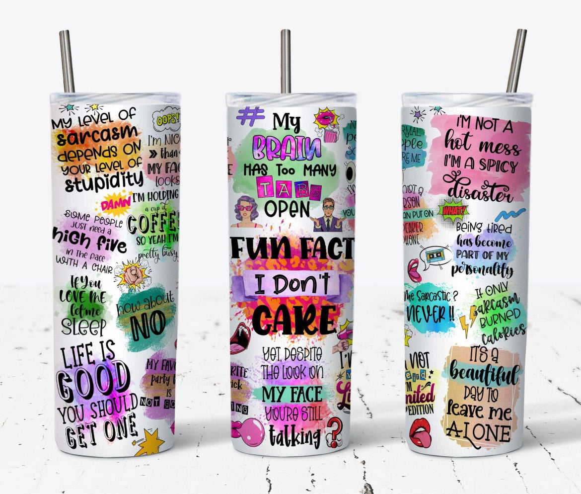 16 oz  Sublimation Can Glass w/ Bamboo Lid & Straw - Olivia Nyx
