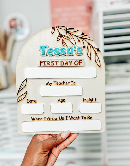 Custom Back To School Signs