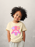 Pink Spidey Valentine girls t-shirt with heart design - toddler and youth sizes
