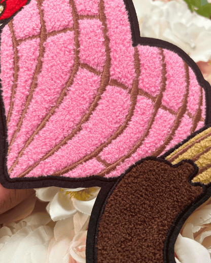 Mexican Sweet Treats Chenille Patch - PATCH ONLY - 10.5&quot; Iron On Applique