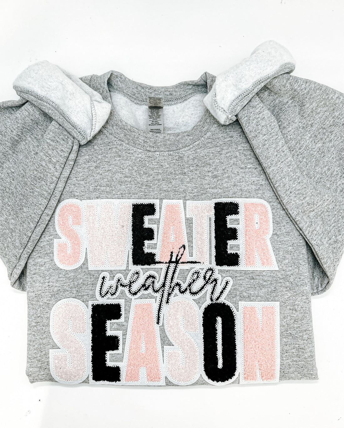 Sweater Weather Season Chenille Patches (RTS)