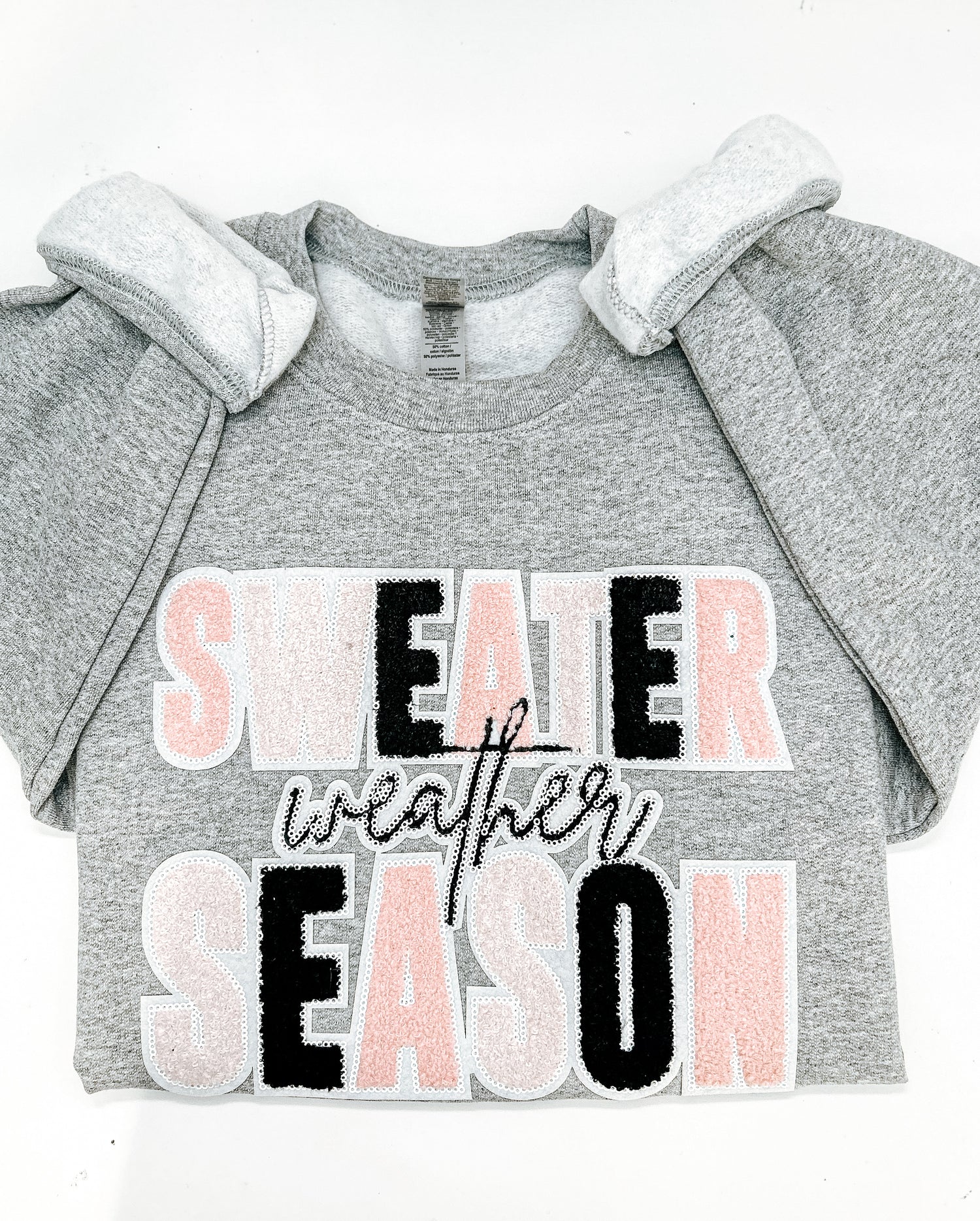 Sweater Weather Season Chenille Patches (RTS)