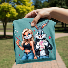 Lola Bunny Valentine Screen Print Transfer