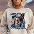 Boots Bling Cowgirl design printed on soft cotton tee and sweatshirt, featuring motivational graphic tee
