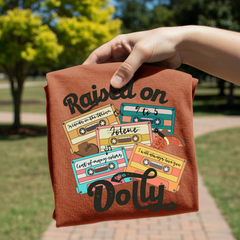 Raised On Dolly Screen Print Transfer