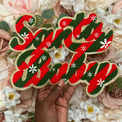 Decorative patch with &