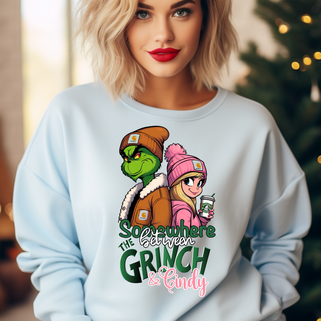 Cindy &amp; Grinch -Clear Screen Print Transfers