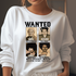 Wanted Ladies design printed on soft cotton tee and sweatshirt, featuring motivational graphic tee