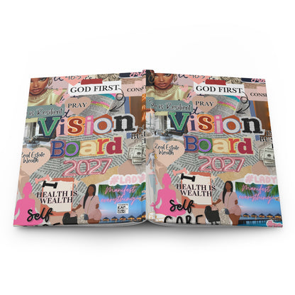 Vision Board 2025 Hardcover Journal Matte