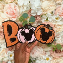 Boo Chenille Patch - PATCH ONLY - 10.5