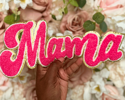 Decorative sign with &