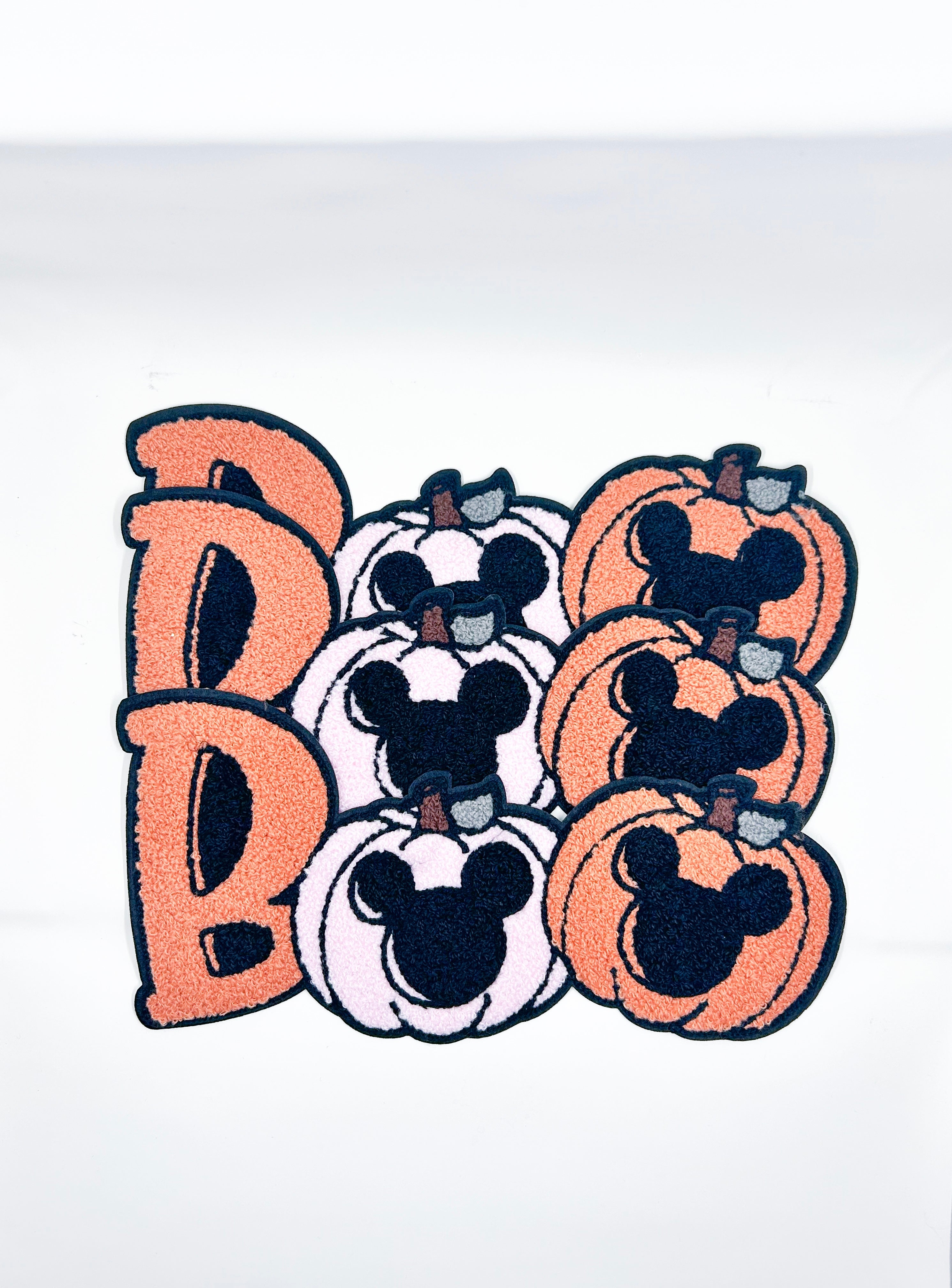 Boo Chenille Patches