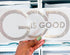 God Is Good Glitter design printed on soft cotton tee and sweatshirt, featuring Christian faith tee