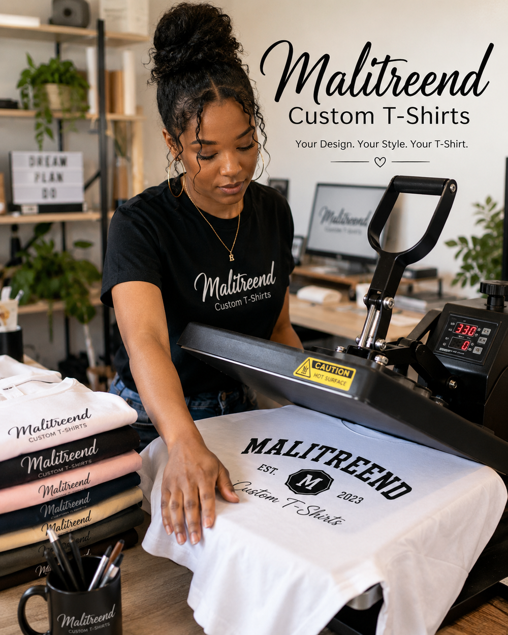 Custom Personalized Tee - Add Your Design