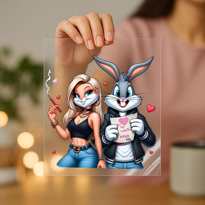 Xo Lola Screen Print Transfer 11 Inch Clear Full Color