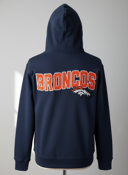 Broncos Patch on Hoodie