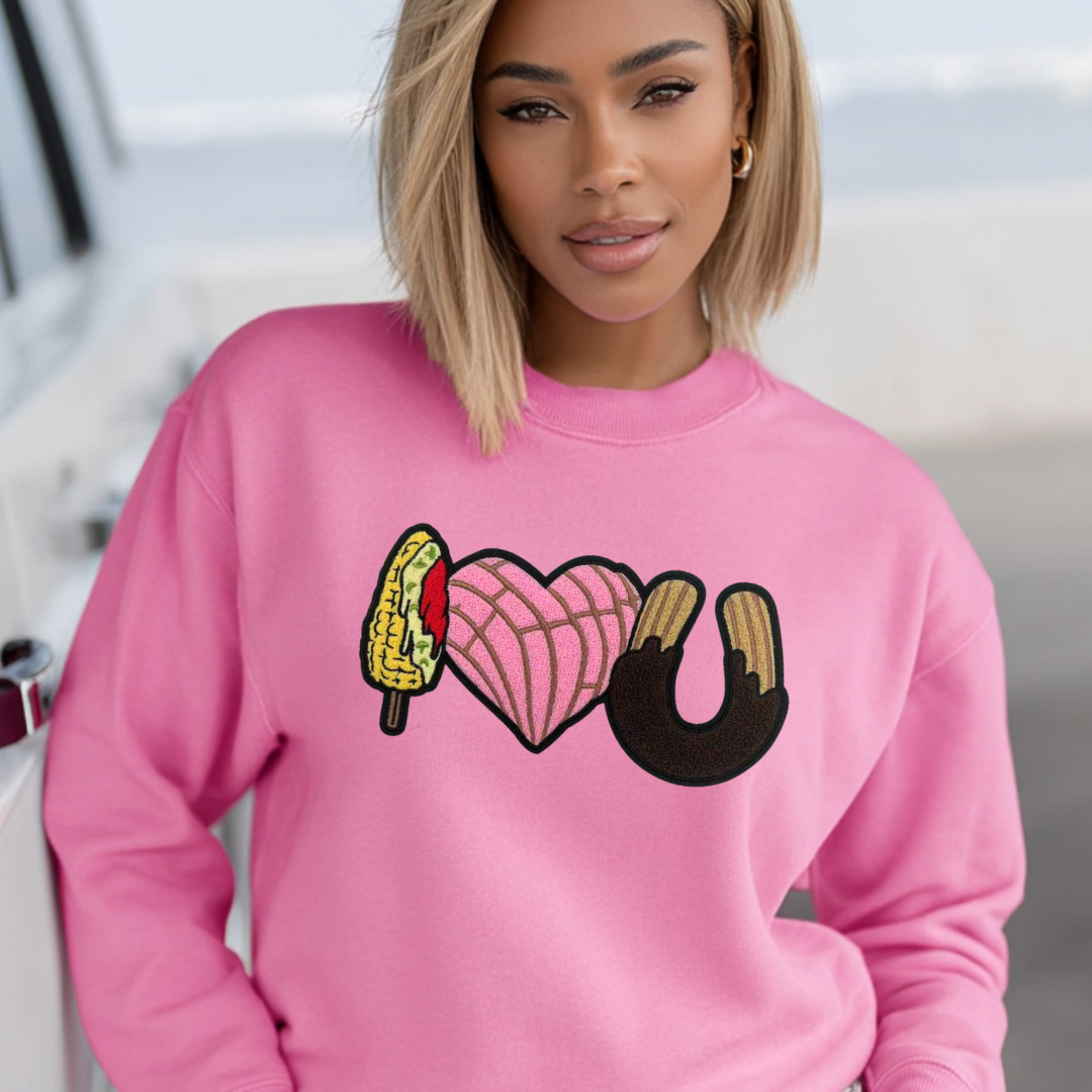 Mexican Sweet Treats Chenille Patch - PATCH ONLY - 10.5&quot; Iron On Applique