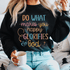Glorifies God design printed on soft cotton tee and sweatshirt, featuring Christian faith tee