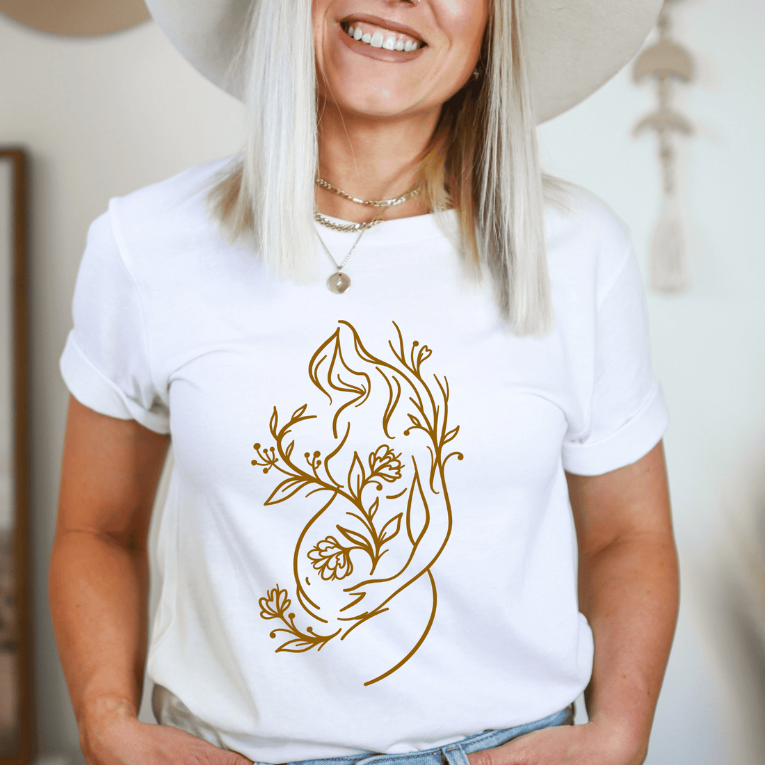 I Am Women design printed on soft cotton tee and sweatshirt, featuring motivational graphic tee