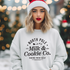 Milk And Cookie design printed on soft cotton tee and sweatshirt, featuring motivational graphic tee