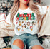 Disney Christmas design printed on soft cotton tee and sweatshirt, featuring holiday themed t-shirt