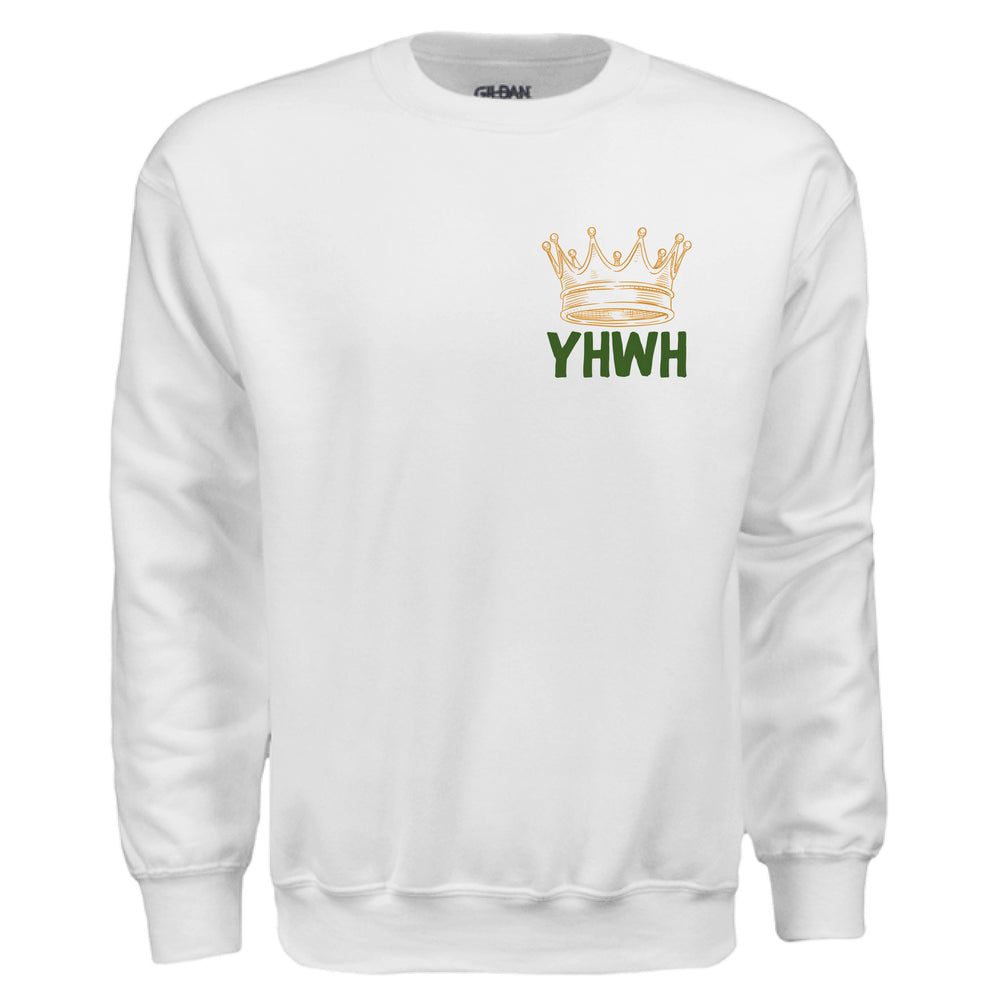 Christian Crewneck “YHWH Not My Way” — Unisex Classic Fit