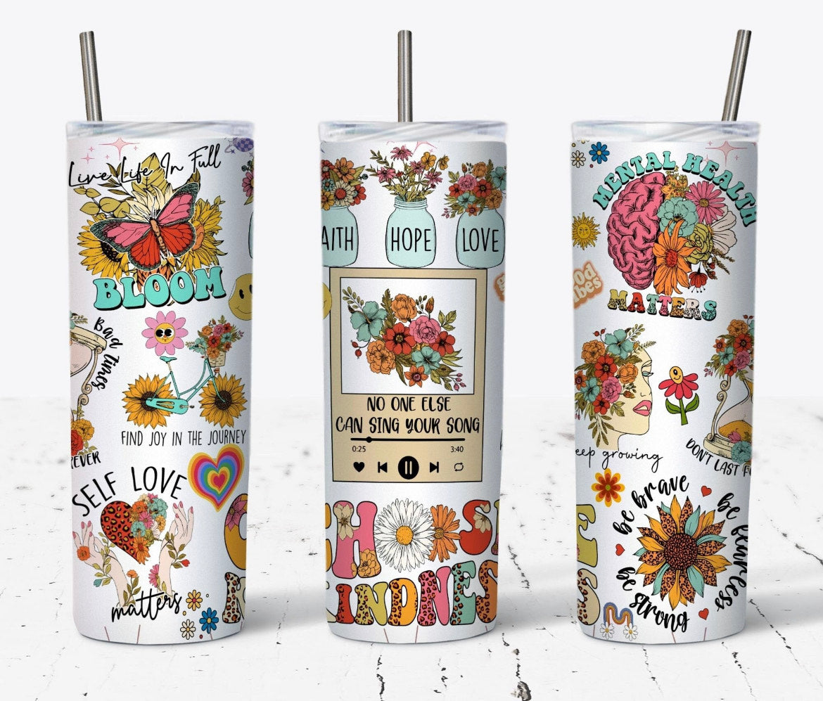 No One Else Sing Your Song -20oz UV Tumbler Cup Wrap - Malitreend