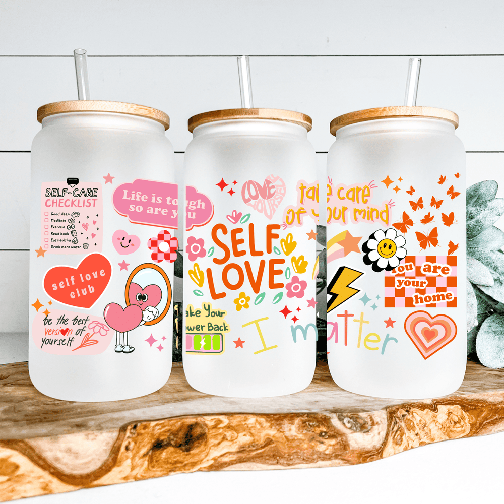 Love Yourself Cup Wrap 16oz