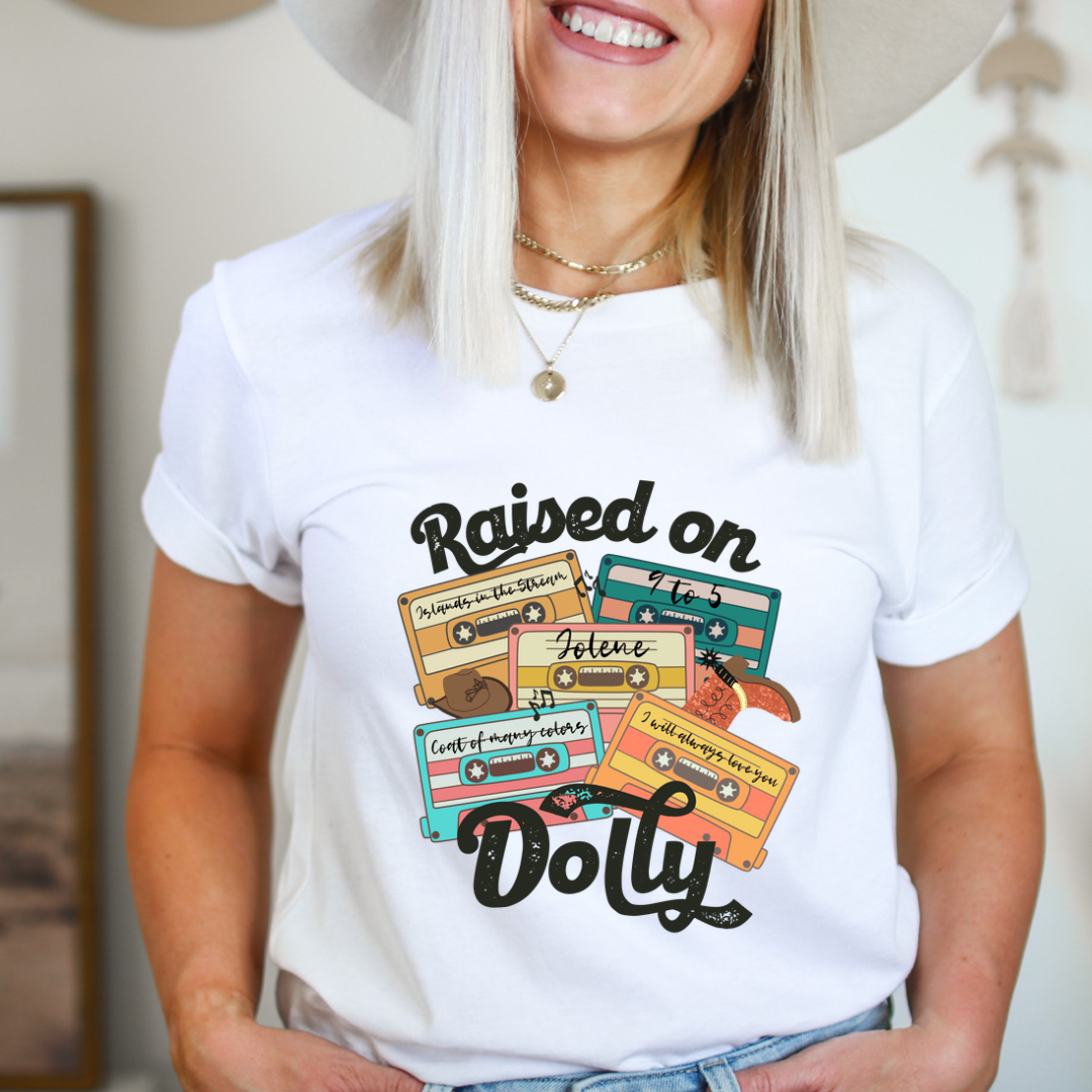 Raised On Dolly-Clear Screen Prints Transfer - Malitreend