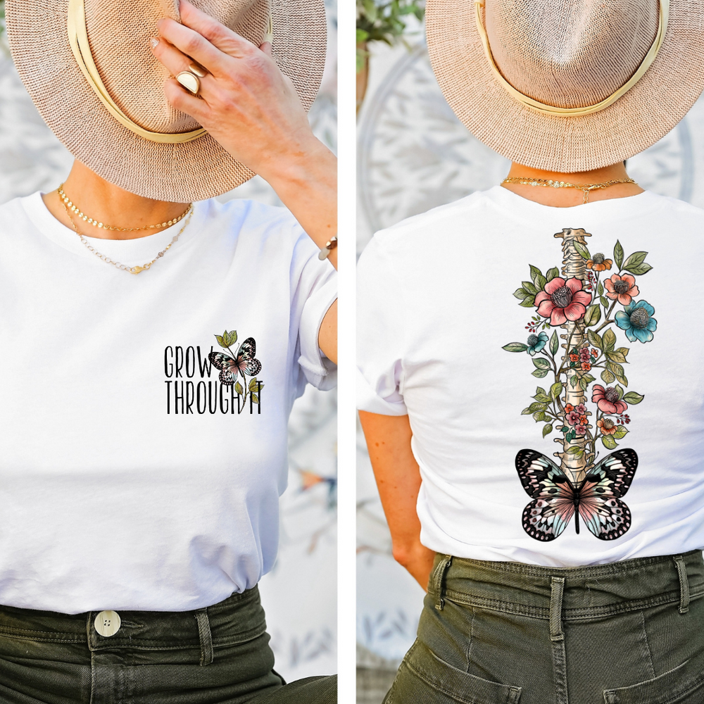 Grow Through – Screen Print Transfer Sheet