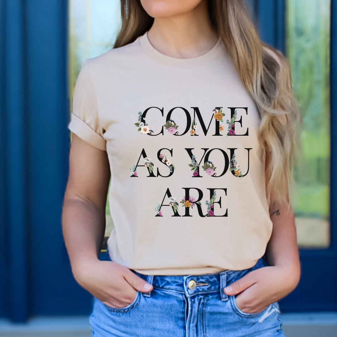 Come As You Are-Clear Screen Print Transfers - Malitreend