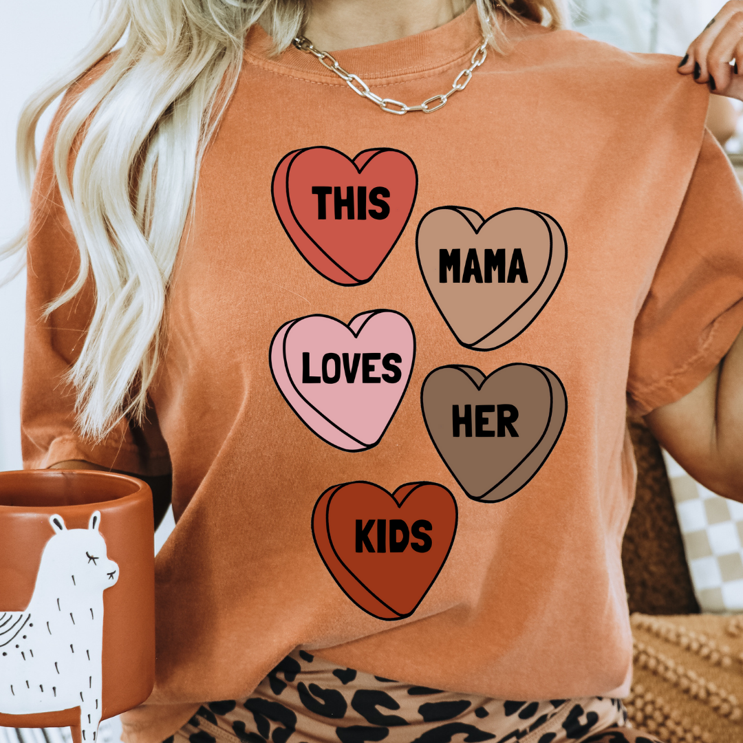 This Mama Loves -Clear Screen Print Transfers - Malitreend