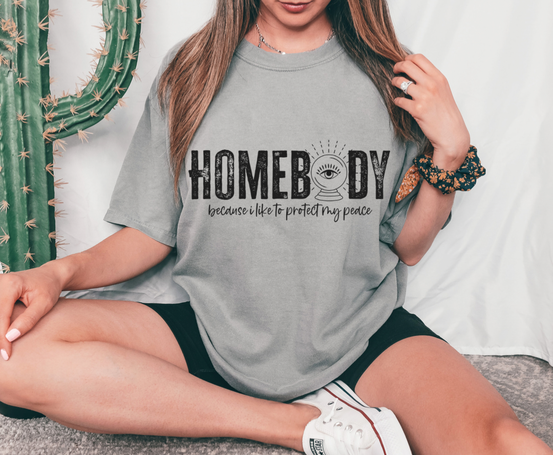 Homebody-screen print transfer - Malitreend